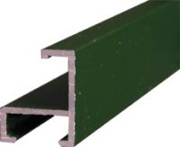 Moldura de aluminio perfil recto 081022193 Verde