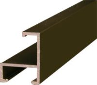 Moldura de aluminio perfil recto 081022311 Bronce Mate
