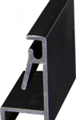 Moldura de aluminio 0810242 Vitrinas