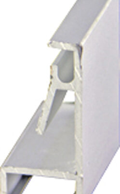 Moldura de aluminio 0810316 Vitrinas