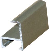 Moldura de aluminio anodizados 0812315 Plata vieja Mate
