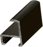 Moldura de aluminio lacados 0812242 Negro Mate
