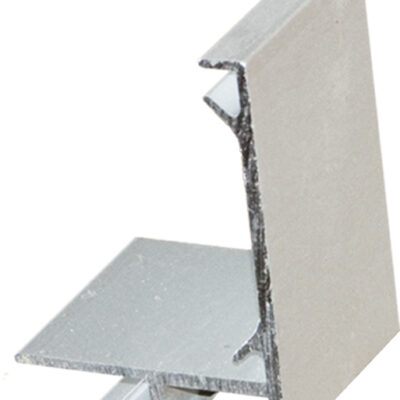 Moldura de aluminio 08L1220 Vitrinas