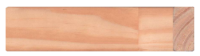 Moldura de madera MM00013 LISTÓN PINO FINGER 17 X 35 mm