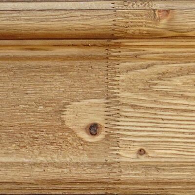 Moldura de madera rústica tinte nogal claro MM01300