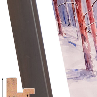 Moldura artesana de Silla Marrón MM02558