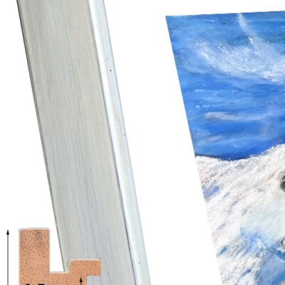 Moldura artesana de Blanca rozada MM02554